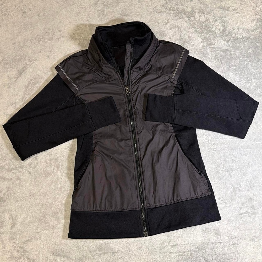 Lululemon Snug Sprinter Full Zip Jacket | Black | Small